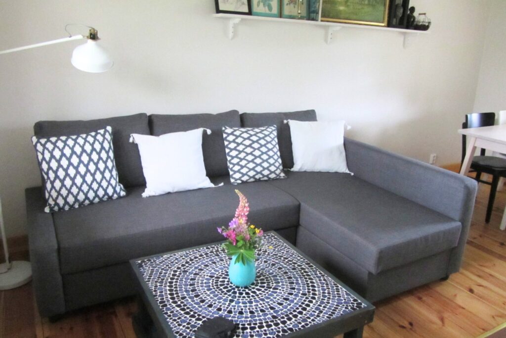 Soffhörna i vardagsrummet